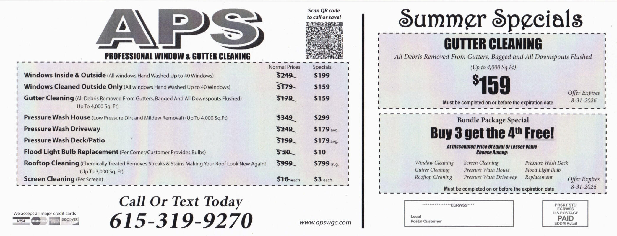 APS Nashville Specials APS Nashville Specials